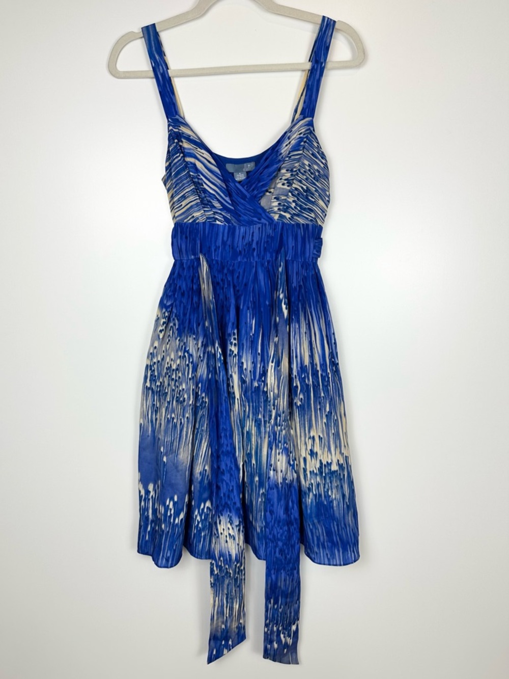 Lil Caballo Falls Anthropologie Silk Tie Dress